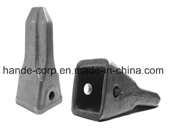 Cat /Komatsu /Doosan /Daewoo /Kobelco/Hyundai/Volvo Excavadoras Forja/Dientes de cuchara forjados